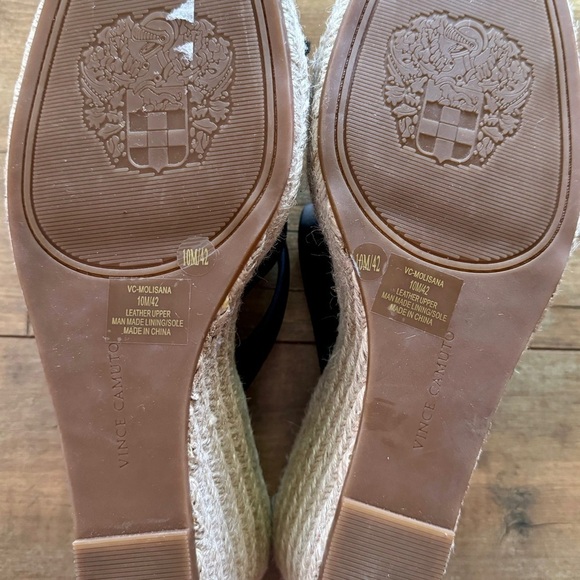 Vince Camuto NWOB Molisana Espadrille Wedge Sandal Size 10 - Picture 6 of 6